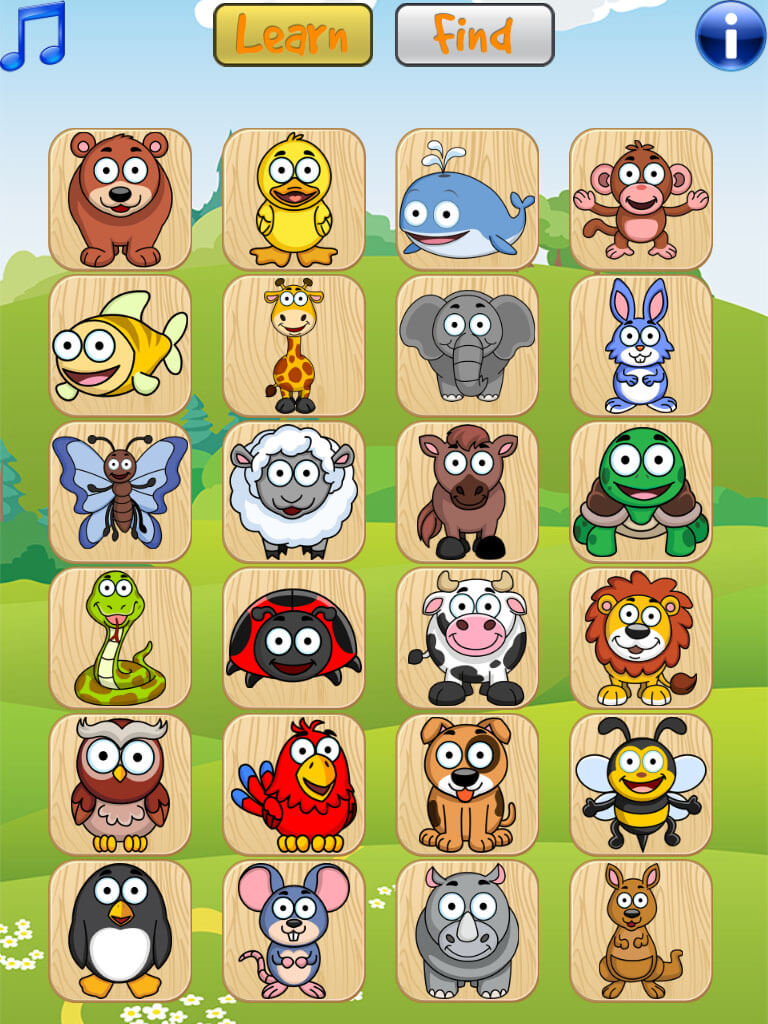 Toddler Animal Learn